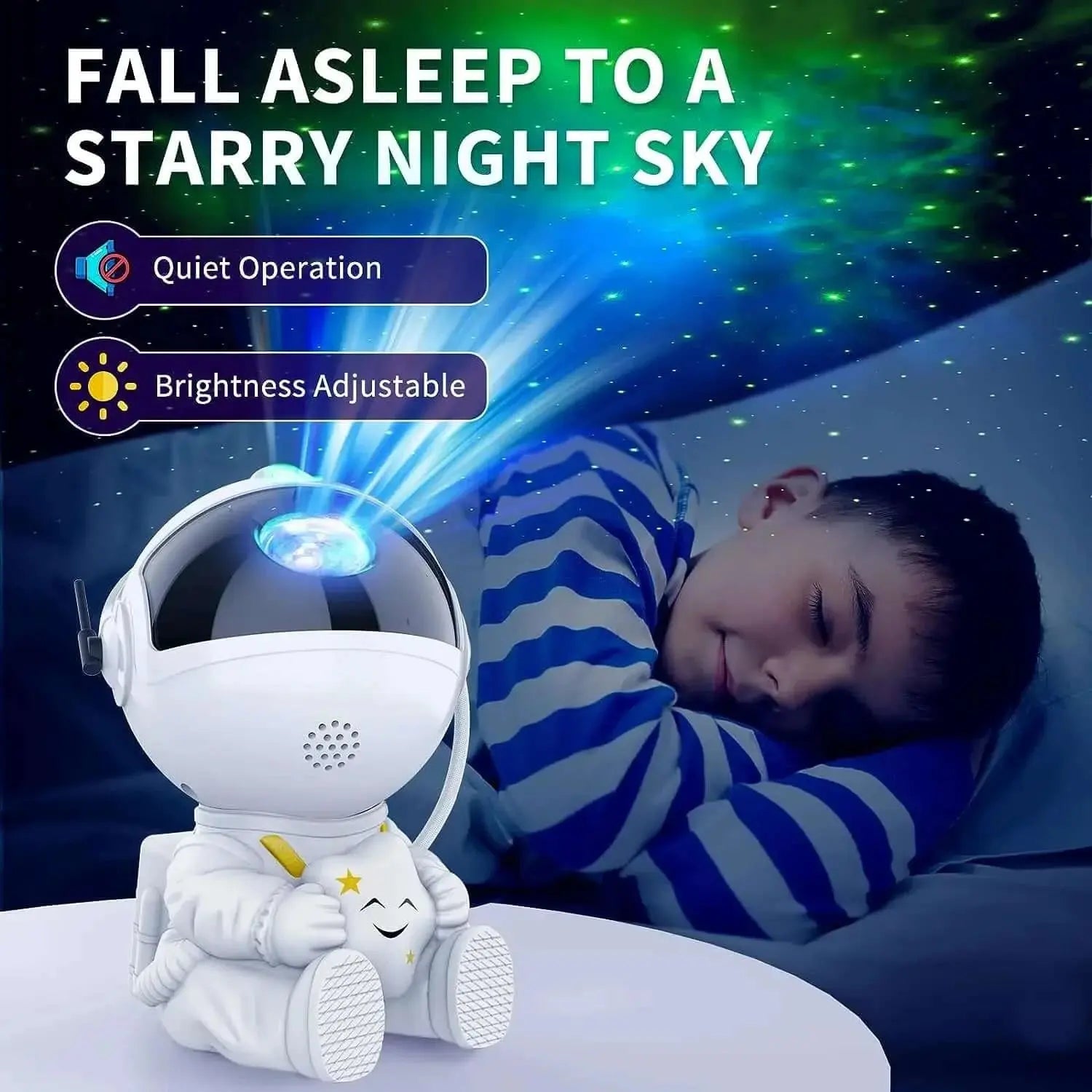 ZAPP Galaxy Night Light Astronaut Space Projector - LED Lamp