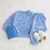 Sweatshirt+Pants 2 Pcs/ Tracksuit Toddler Clothes Set For 0-6 Years