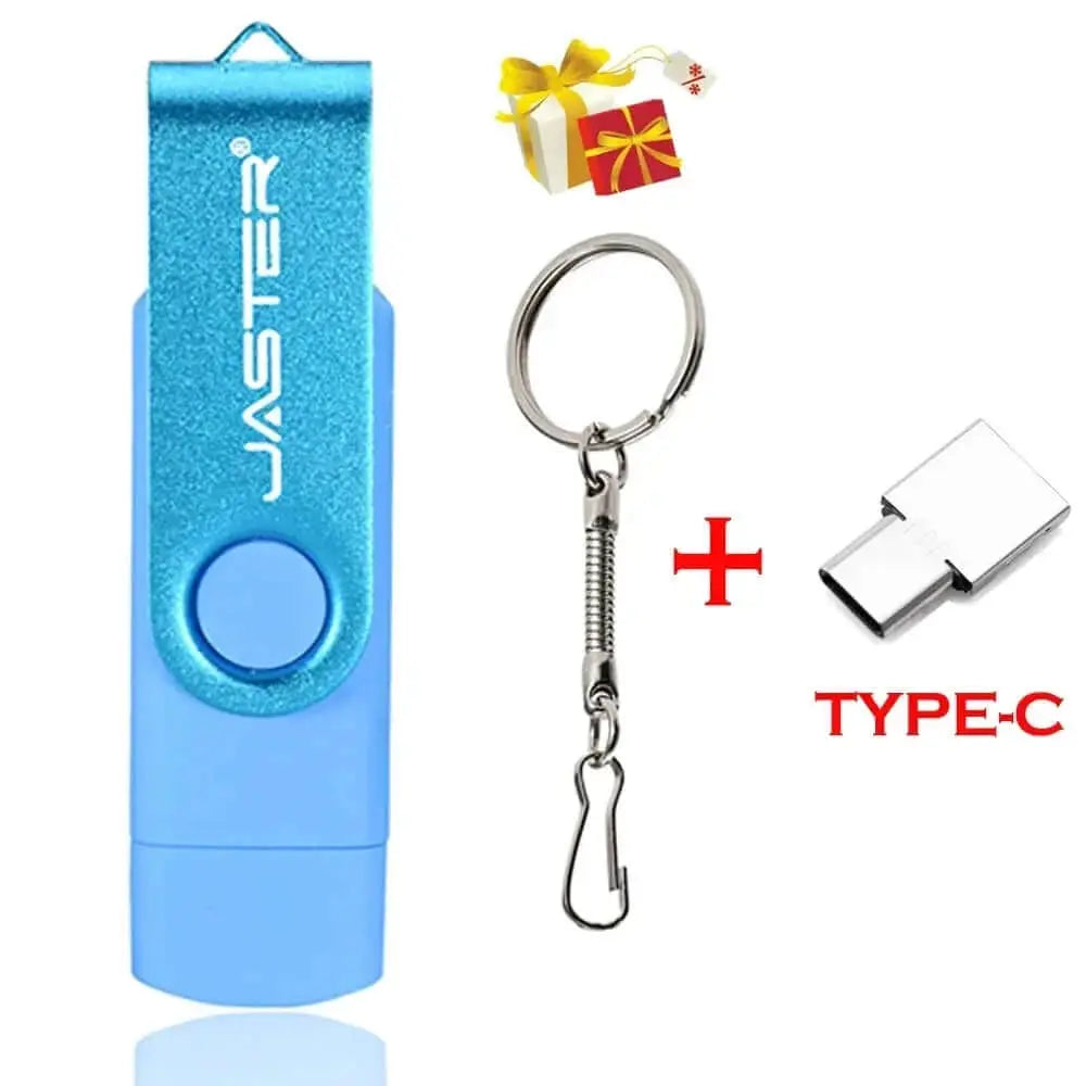 High Speed USB Flash Drive OTG Pen Drive 64gb 32gb USB Stick For Android