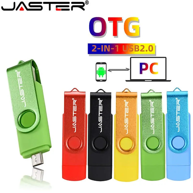 High Speed USB Flash Drive OTG Pen Drive 64gb 32gb USB Stick For Android